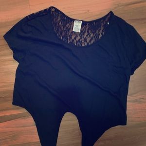 Pink brand size small crop top